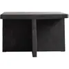 101 COPENHAGEN - Table basse Brutus - Marron - Béton fibré - Designer ...