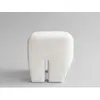 101 COPENHAGEN - Tabouret rembourré Sculpt - Blanc - Tissu bouclé - De...