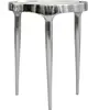 Table basse en fonte d'aluminium chrome 50x40cm Phantom - 101 Copenhag...