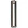 LAMPENWELT.COM Lucande Borne lumineuse LED Dylen, gris, métal, 80 cm, IP65