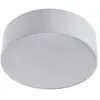 Lindby plafonnier Sebatin, Ø 40 cm, blanc, tissu, E27