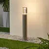 LAMPENWELT Lindby Lampe pour socle Belen en acier inoxydable avec LED