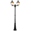 Lampadaire extérieur à intensité variable 'Clint' en aluminium