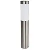 Lampe solaire LED Lindby Aleeza, 61 cm, acier inoxydable, piquet de terre