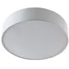 LAMPENWELT Lindby Plafonnier en tissu Gordana blanc, 57 cm