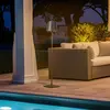 Lucande luminaire de terrasse Andrei, gris, hauteur 150cm, IP54, E27