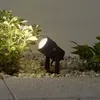 Lucande Projecteur d'extérieur LED Jon avec tête mobile