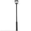 Lucande, luminaire d'extérieur Dunia, anthracite, métal, hauteur 220 cm
