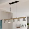 Lucande Suspension Kalinda, gris, béton, 110,5 cm de long, E14