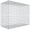 Gabiona Gabion 100 cm x 80 cm x 50 cm (L x H x P), maille 5 cm x 5 cm, anneau en C
