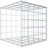 Gabion sur toile type 2 50 cm x 50 cm x 50 cm (L x H x P), maille 10 cm x 10 cm, spirale