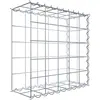 Gabion sur toile type 2 50 cm x 50 cm x 20 cm (L x H x P), maille 10 cm x 10 cm, spirale