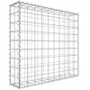 Gabion 100 x 90 x 20 cm - Qualité Made in Germany - Mailles Carrées 10...