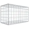 Gabion 100 cm x 60 cm x 50 cm (L x H x P), maille 10 cm x 10 cm, spirale