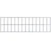 Gabiona - Grille de Gabion à l'unité - Dimensions: 70 cm x 20 cm - mailles de 5 x 10 cm - Made in Germany