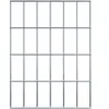 Gabiona - Grille de Gabion à l'unité - Dimensions: 30 cm x 40 cm - mailles de 5 x 10 cm - Made in Germany