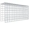 Gabion monté type 4 80 cm x 40 cm x 20 cm (L x H x P), maille 5 cm x 5 cm, spirale
