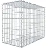 Gabion 100 cm x 80 cm x 50 cm (L x H x P), maille 5 cm x 10 cm, spirale