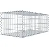 Gabion 100 cm x 40 cm x 50 cm (L x H x P), maille 5 cm x 10 cm, spirale
