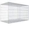 Gabion sur toile type 2 100 cm x 60 cm x 50 cm (L x H x P), maille 5 cm x 10 cm, spirale
