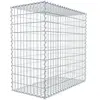 Gabion 100 cm x 100 cm x 50 cm (L x H x P), maille 5 cm x 10 cm, spirale