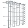 Gabion sur toile type 4 50 cm x 50 cm x 20 cm (L x H x P), maille 5 cm x 10 cm, spirale