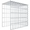 Gabion sur toile type 4 50 cm x 50 cm x 30 cm (L x H x P), maille 5 cm x 10 cm, spirale