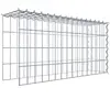 Gabion monté type 4 80 cm x 40 cm x 20 cm (L x H x P), maille 5 cm x 10 cm, spirale