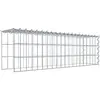 Gabion sur toile type 4 100 cm x 30 cm x 20 cm (L x H x P), maille 5 cm x 10 cm, spirale