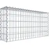 Gabion sur toile type 3 100 cm x 50 cm x 20 cm (L x H x P), maille 5 cm x 10 cm, spirale