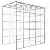 Gabion sur toile type 4 50 cm x 50 cm x 30 cm (L x H x P), maille 10 cm x 10 cm, spirale