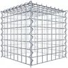 Gabiona - Gabiondeco - Gabion à monter en hauteur 40 cm x 40 cm x 40 c...
