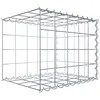 Gabion sur toile type 2 50 cm x 40 cm x 40 cm (L x H x P), maille 10 cm x 10 cm, spirale