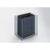 Carré de lit surélevé 100 cm x 100 cm x 70 cm (L x H x P), maillage 5 x 5 cm, épaisseur de paroi 10 cm