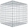 Gabiona Gabion 50 cm x 50 cm x 50 cm (L x H x P), maillage 5 cm x 5 cm, anneau en C