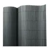 KARAT Canisse PVC Brise Vue, Paravent de Jardin, Piscines, Palissade en PVC Résistant aux UV, Intempéries,Gris 200 x 300 cm
