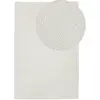 BELIANI Tapis blanc en laine 160 x 230 cm ELLEK