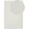 BELIANI Tapis en tissu blanc 200x140cm
