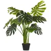 Beliani, Plantes artificielles, Monstera Plant (113 cm)