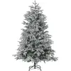 BELIANI Sapin de noël recouvert de neige artificielle 210 cm