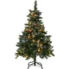 BELIANI Sapin de noël artificiel vert pré-illuminé 120 cm palomar 296142