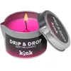 AMORELIE Drip & Drop - Bougie Soft-SM - Rose Neon