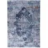 Gino Falcone Tapis imprimé en motif vintage - bleu 140x200 cm
