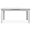 Maison et Styles Calicosy Table À Manger Extensible 6 À 8 Personnes L160/200 Cm - Blanc