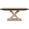 Table 160 cm avec allonge KEYAH