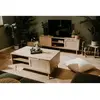 Calicosy - Meuble TV 2 portes L150 cm - Impression Rotin - BALI