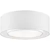 MAYTONI Plafonnier Cylindrique Flush Chrome, 3 Lumières, E27