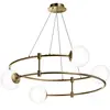 Maytoni Balance suspension, à 4 lampes, dorée