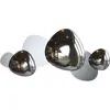 Maytoni jack-stone applique murale led intégrée moderne nickel, 3000k