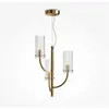Maytoni Arco suspension avec 3 abat-jour en verre